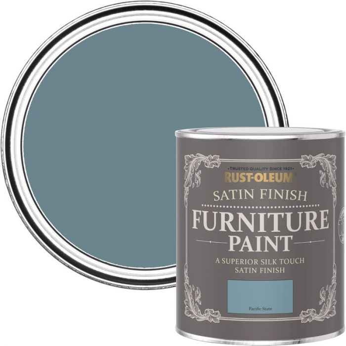 Rust-Oleum Satin Furniture Paint Pacific State 750ml