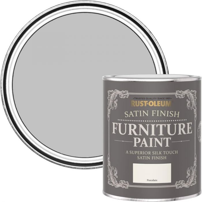 Rust-Oleum Satin Furniture Paint Porcelain 750ml