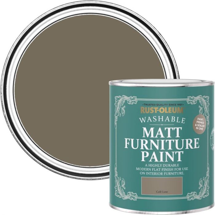 Rust-Oleum Matt Furniture Paint Cafe Luxe 750ml