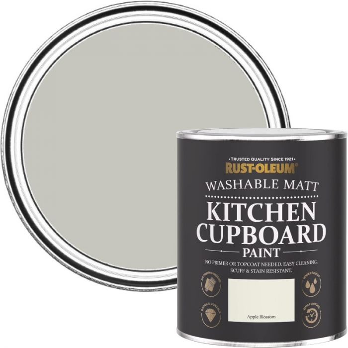 Rust-Oleum Kitchen Cupboard Paint - Apple Blossom 750ml