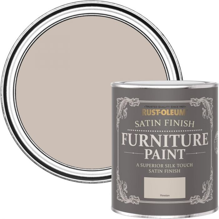 Rust-Oleum Satin Furniture Paint Hessian 750ml