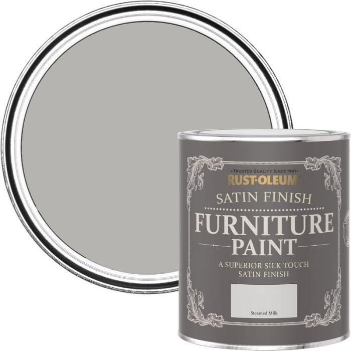 Rust-Oleum Satin Furniture Paint Steamed Milk 750ml
