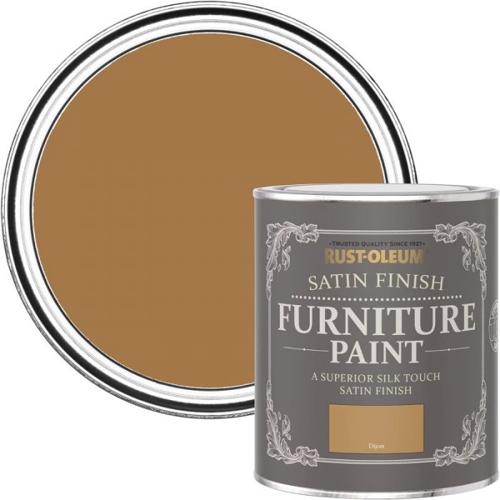 Rust-Oleum Satin Furniture Paint Dijon 750ml