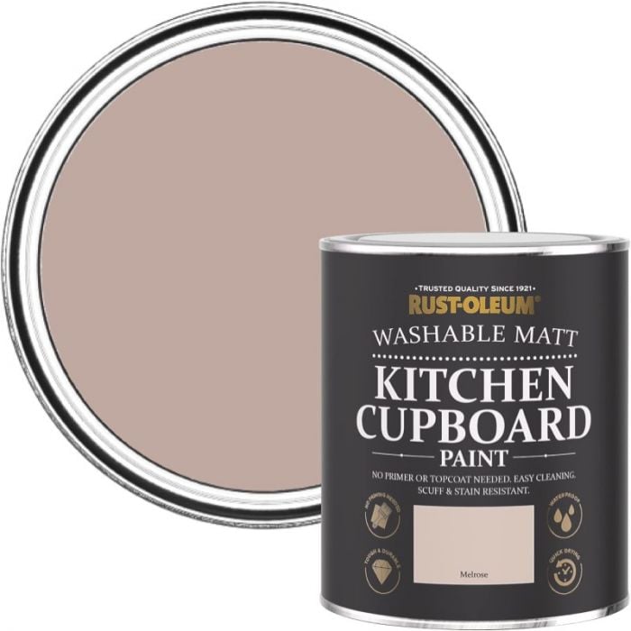 Rust-Oleum Matt Kitchen Cupboard Paint - Melrose 750ml