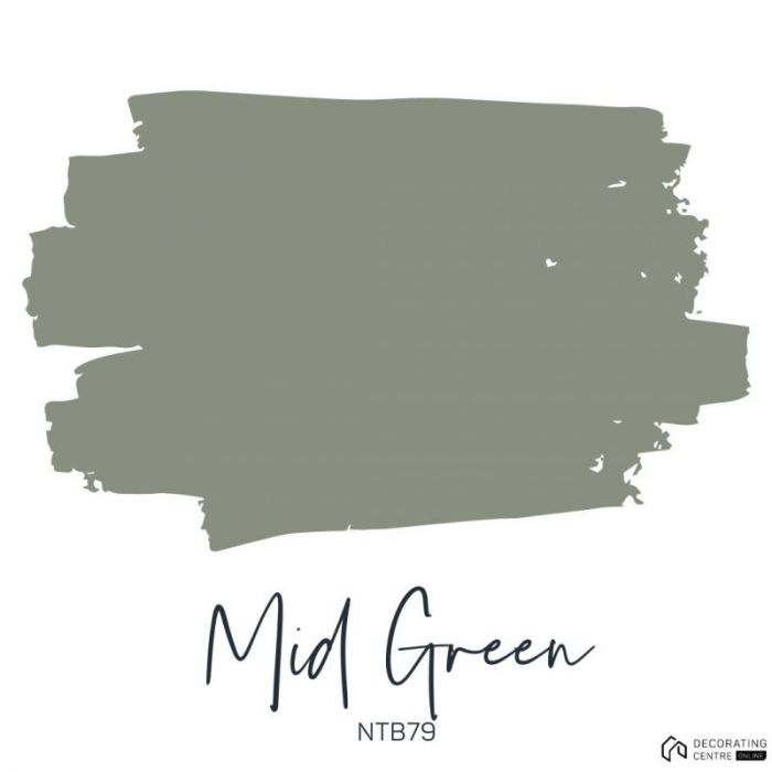 Leyland Trade Eggshell (Wood Paint) - Designer Colour Match - Mid Green 1L (NTB79)
