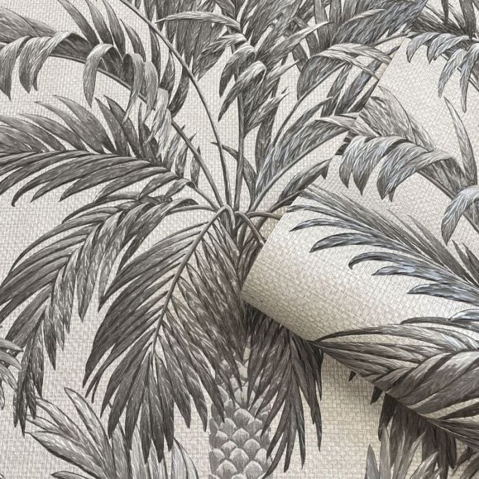 Palm Tree Leaf Wallpaper |Belgravia| Decorating Centre Online