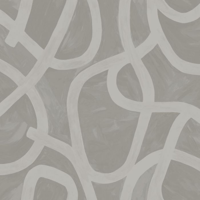 Moleta Swirl Grey Wallpaper