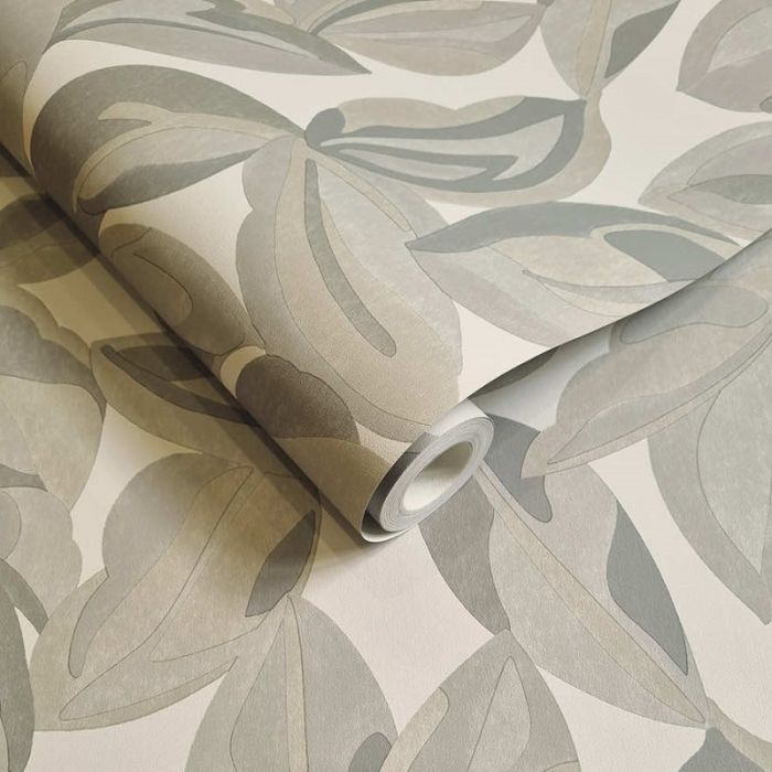 Nicolai Leaf Wallpaper - Beige
