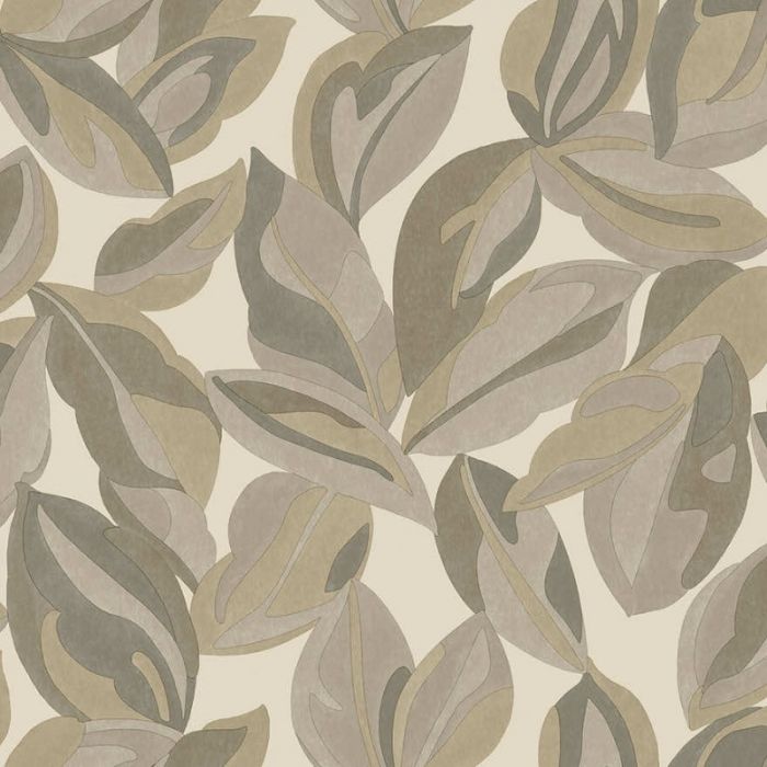 Nicolai Leaf Wallpaper