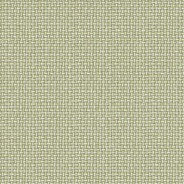 Biderbost Woven Effect Wallpaper - Green
