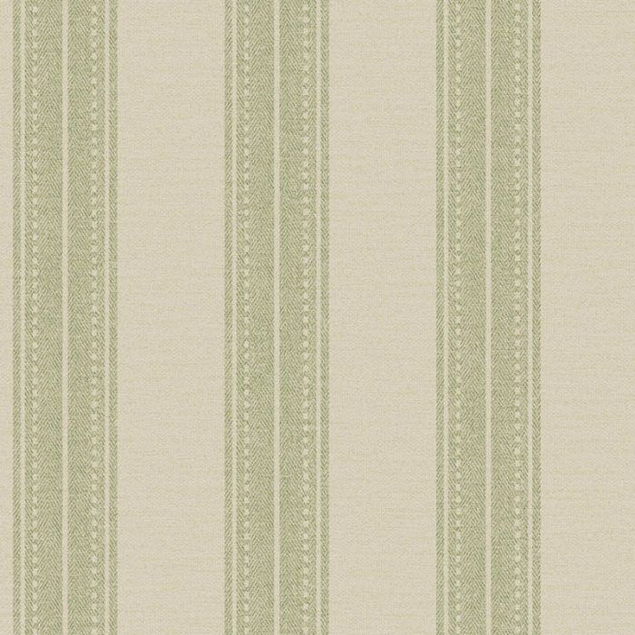 Yuste Stripe Wallpaper - Sage