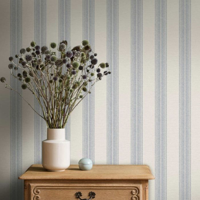 Yuste Stripe Wallpaper - Blue