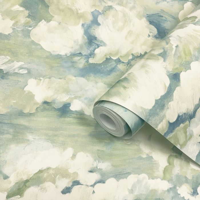 Sora Cloud Wallpaper -  Soft Aqua