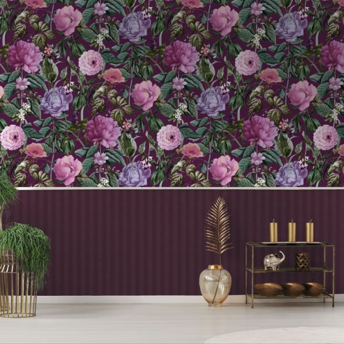 Botanicus Floral Wallpaper - Berry