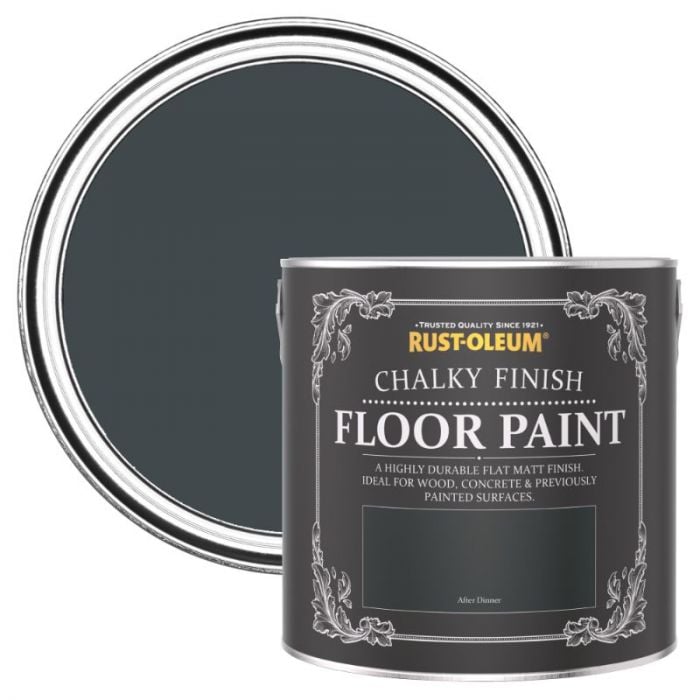 Rust-Oleum Chalky Finish Floor Paint After Dinner 2.5L