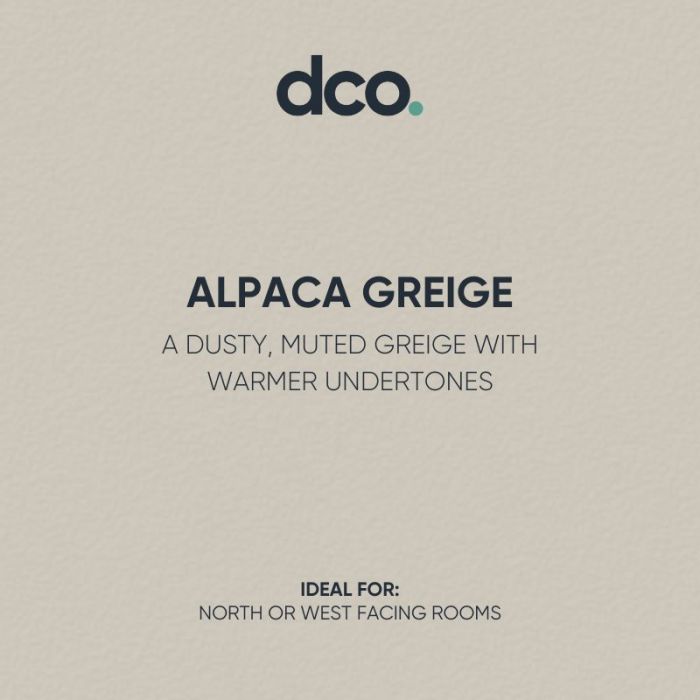 DCO Colour of the Year 2022 - Alpaca Greige