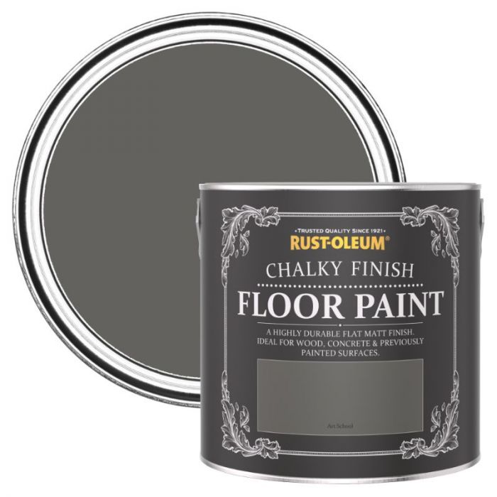 Rust-Oleum Chalky Finish Floor Paint Art School 2.5L