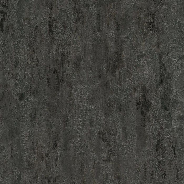 Havanna Industrial Texture Metallic Black Wallpaper