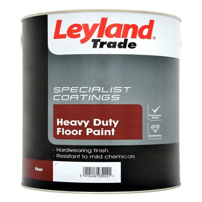 Leyland Trade Heavy Duty Floor Paint, Floor Tile Paint Colours Uk
