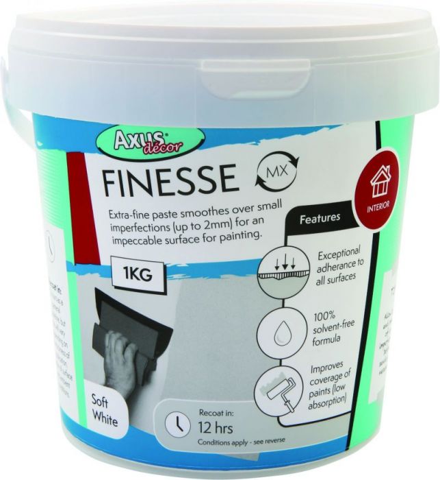 Axus Finesse Mix Fine Surface Filler 1kg