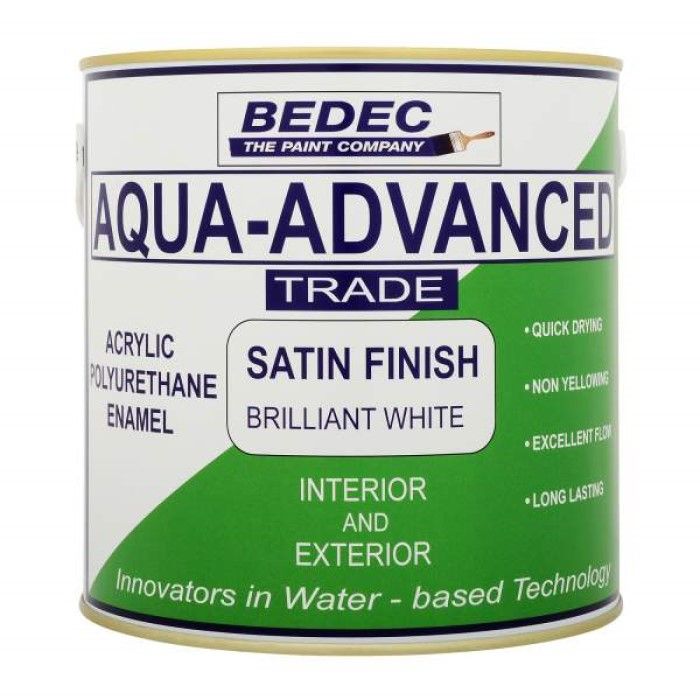Bedec Aqua Advanced Satin - Brilliant White