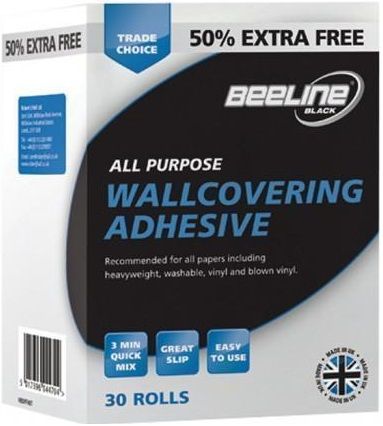 Beeline All Purpose Wallpaper Adhesive Value Multi 30 Roll Pack