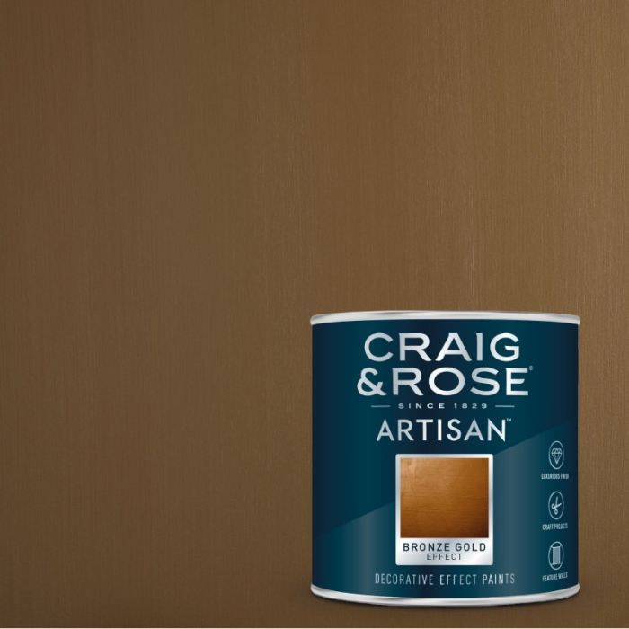 Craig & Rose Artisan Gold Effect Paint - Bronze Gold