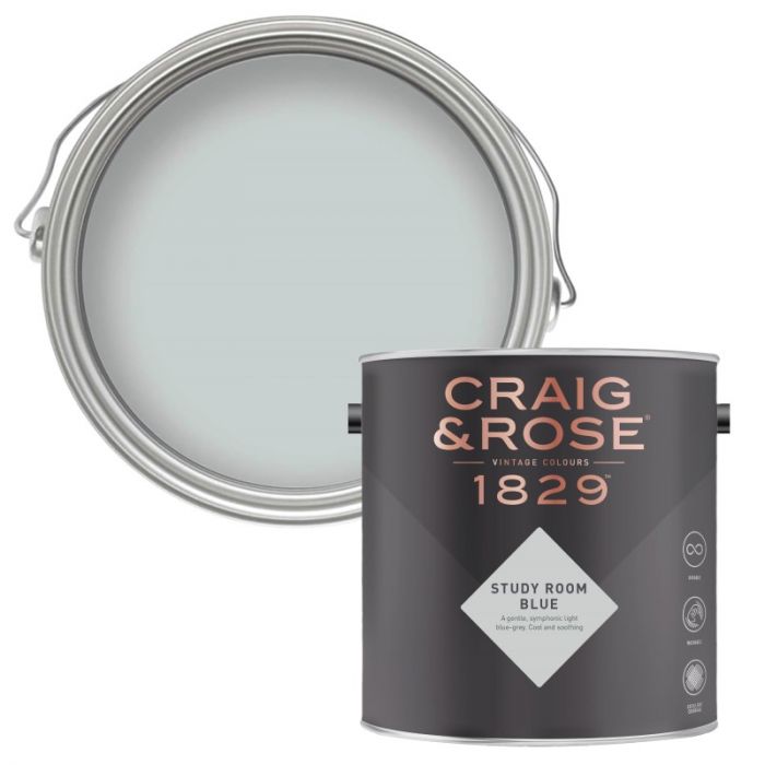 Craig & Rose 1829 Paint - Study Room Blue