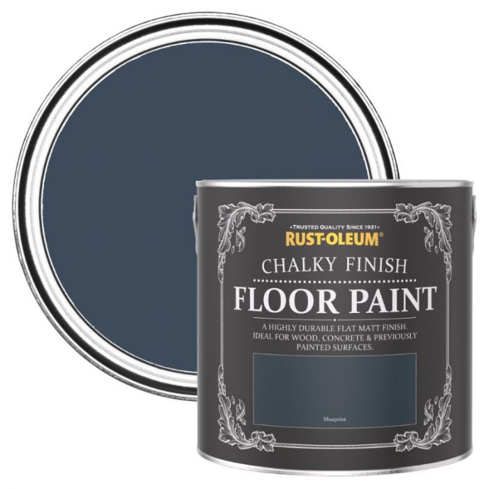 Rust-Oleum Chalky Finish Floor Paint Blueprint 2.5L