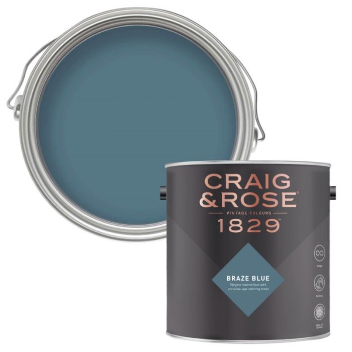 Craig & Rose 1829 Paint - Braze Blue