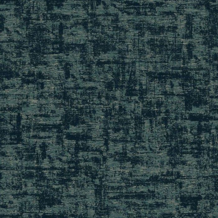 Brindle Distressed Flock Texture Wallpaper - Teal