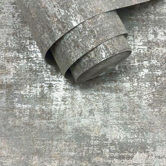 Brindle Glass Bead Texture Wallpaper - Grey/Silver