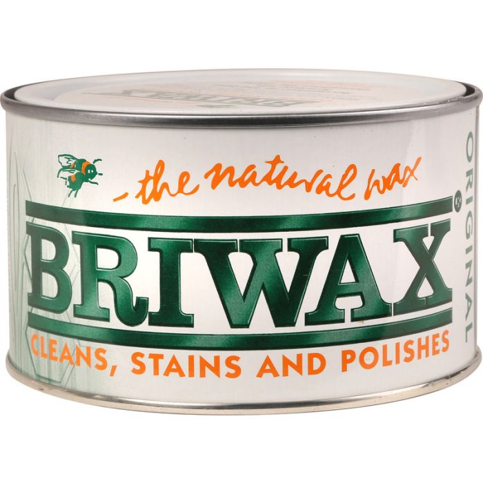 Briwax Cleaner, Stainer & Polisher Natural Wax - Antique Brown