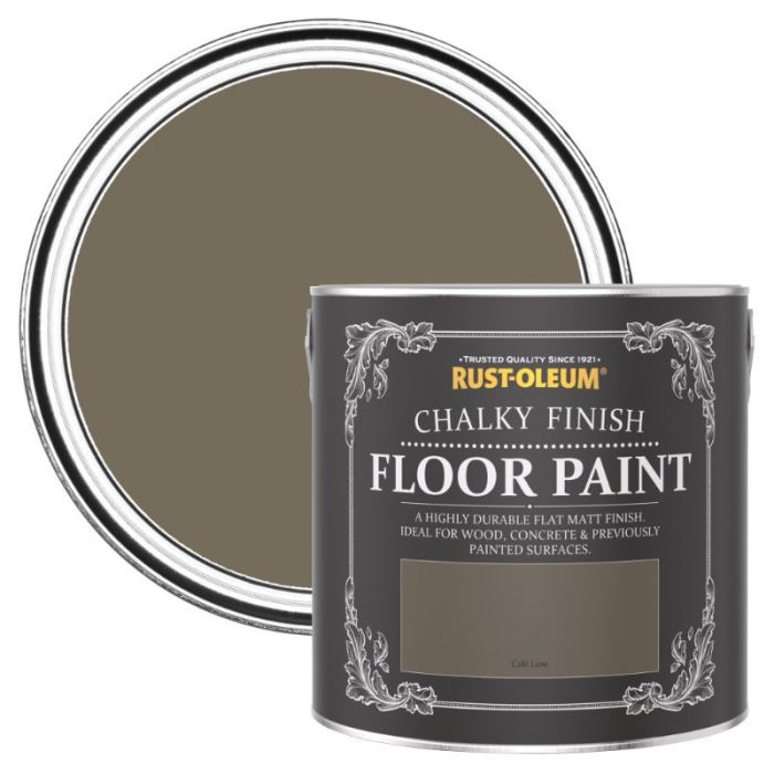 Rust-Oleum Chalky Finish Floor Paint Café Luxe 2.5L