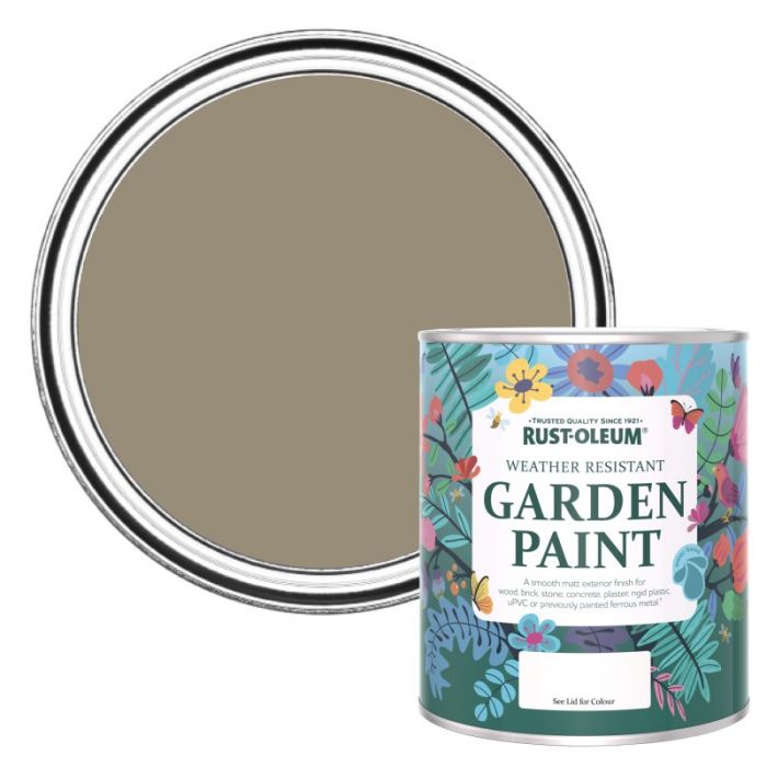 Rust-Oleum Chalky Finish Garden Paint - Café Luxe 750ml