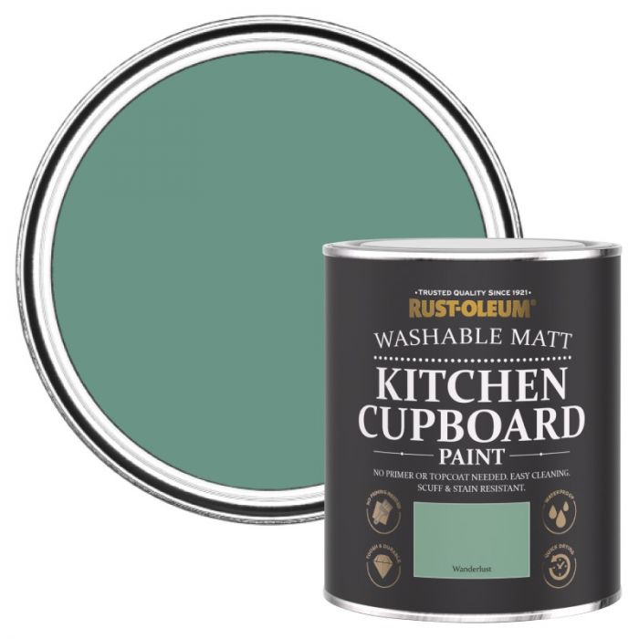Rust-Oleum Matt Kitchen Cupboard Paint - Wanderlust 750ml