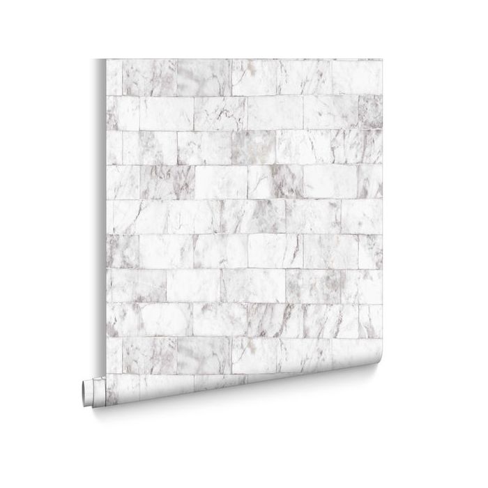 Carrera Marble Tile Wallpaper
