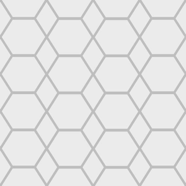 Casca Geometric Hex Metallic Wallpaper