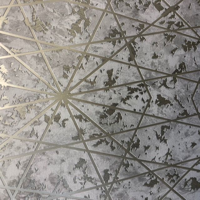 Cascade Industrial Texture Motif Metallic Wallpaper Taupe