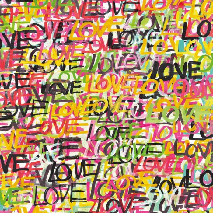 Ohpopsi Love Scribble Wallpaper Multi Riot