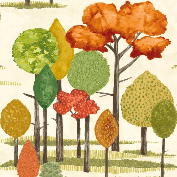 Ohpopsi Tall Trees Wallpaper Autumn