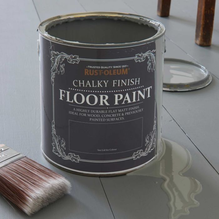Rust-Oleum Chalky Finish Floor Paint - 110 Colours