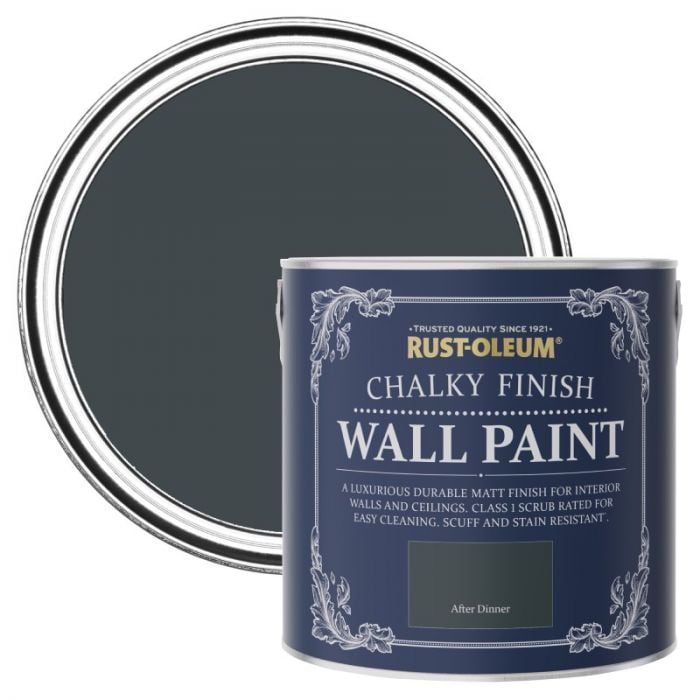 Rust-Oleum Chalky Finish Wall Paint - After Dinner 2.5L