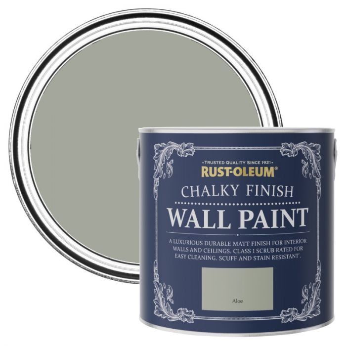 Rust-Oleum Chalky Finish Wall Paint - Aloe 2.5L