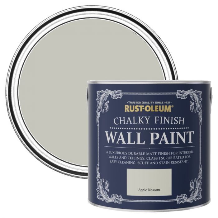 Rust-Oleum Chalky Finish Wall Paint - Apple Blossom 2.5L