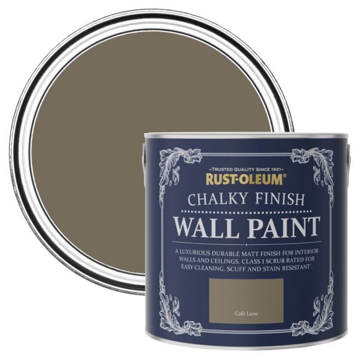 Rust-Oleum Chalky Finish Wall Paint - Café Luxe 2.5L