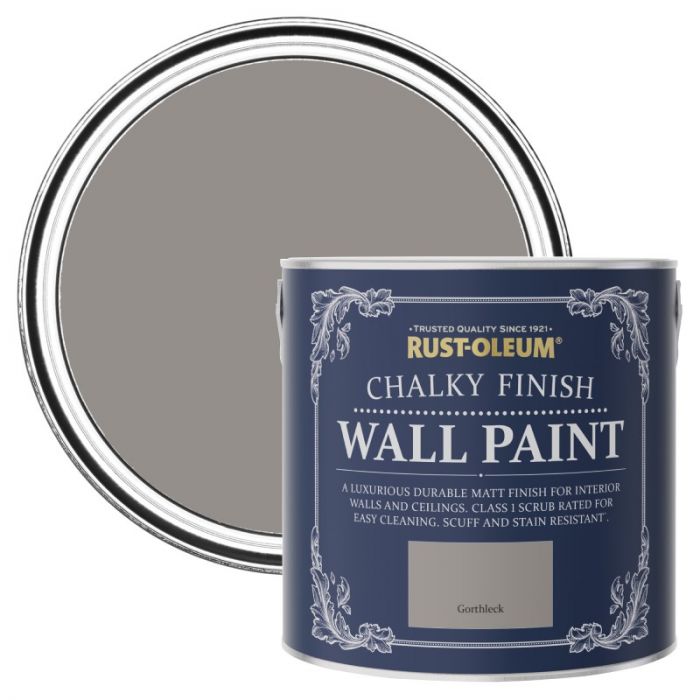 Rust-Oleum Chalky Finish Wall Paint - Gorthleck 2.5L