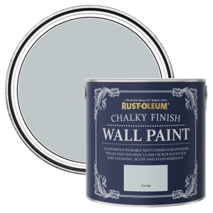 Rust-Oleum Chalky Finish Wall Paint - Icecap 2.5L