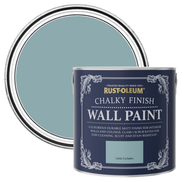 Rust-Oleum Chalky Finish Wall Paint - Little Cyclades 2.5L