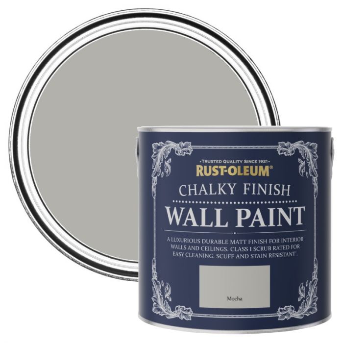 Rust-Oleum Chalky Finish Wall Paint - Mocha 2.5L
